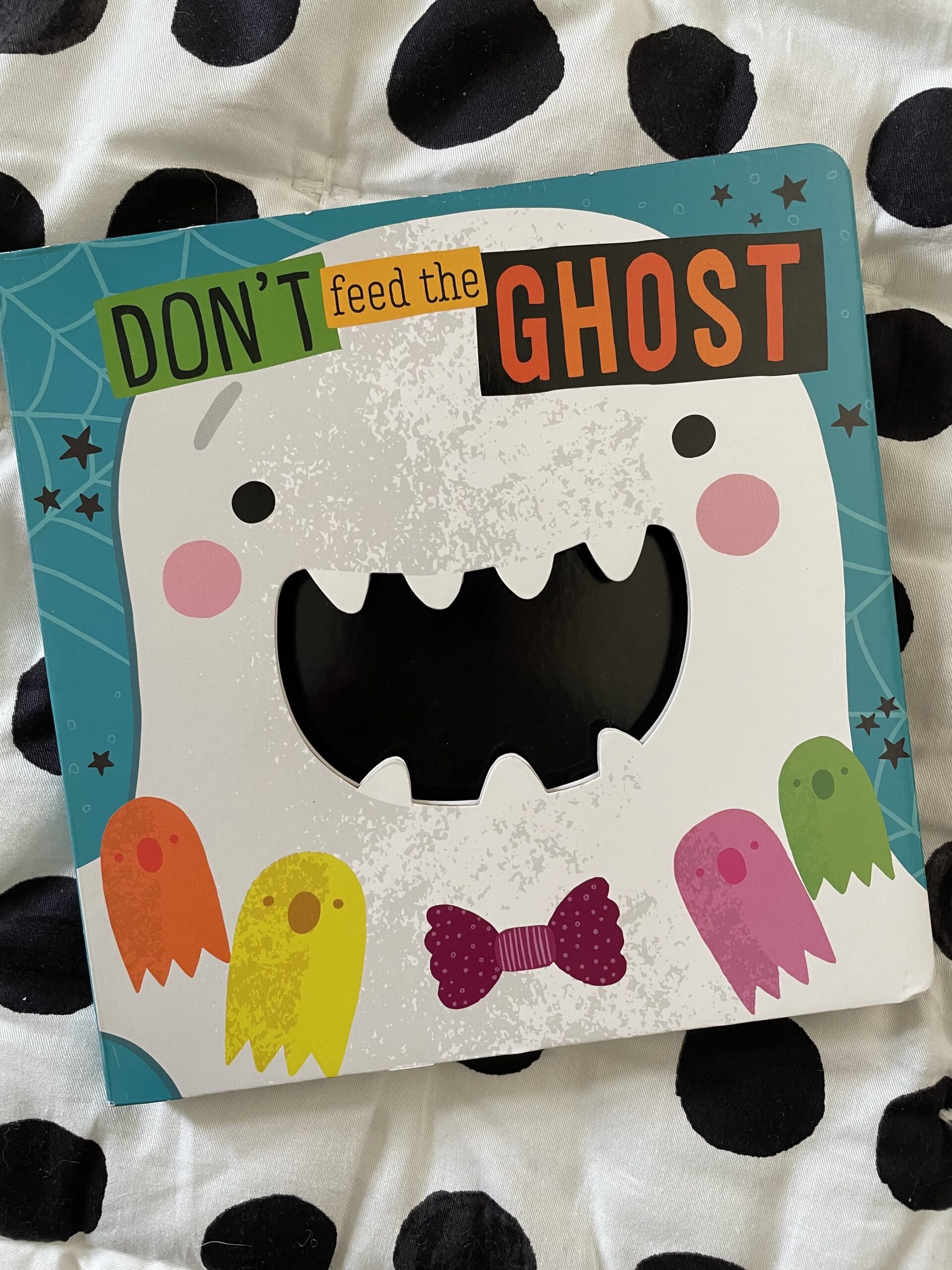 don't feed the ghost book baby child children halloween